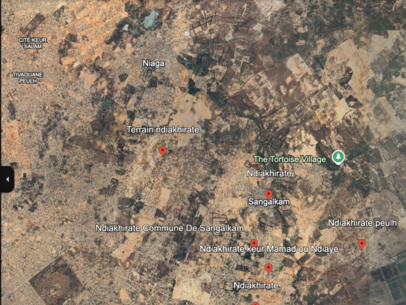 Terrain de 150 m2 de Ndiakhiraté - Sénégal