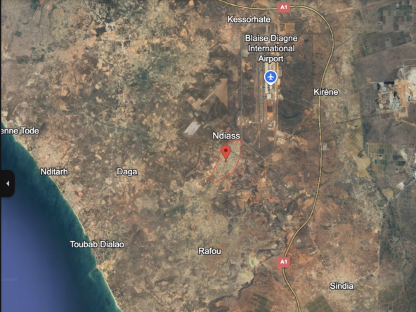 terrain à vendre Diass sénégal